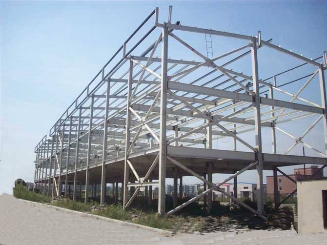 平度网架加工之眼跳岩对管桁架的影响